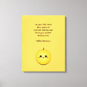 Golden Glow Kiwi Canvas Afdruk (Voorkant)