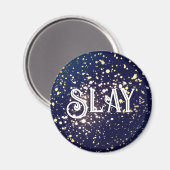 Golden Glow Slay Magnet Magneet (Voorkant / Achterkant)