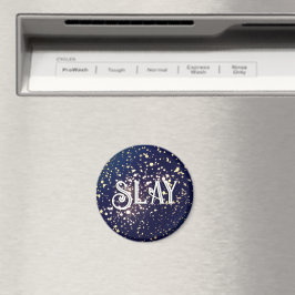 Golden Glow Slay Magnet Magneet