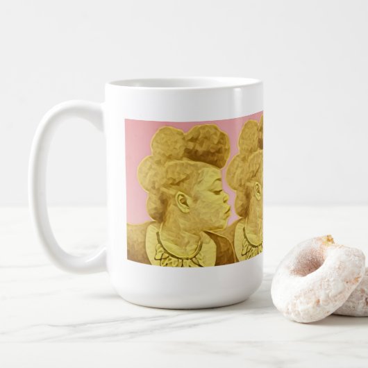 Golden Goddess Koffiemok (Met donut)