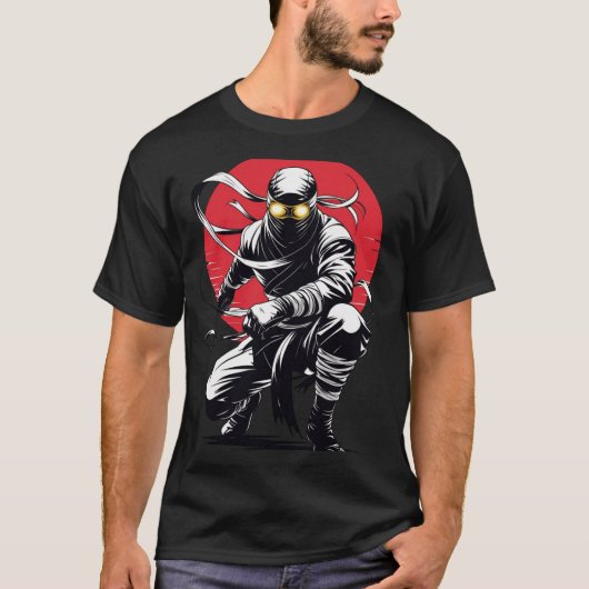 Golden Goggles Ninja T-Shirt (Voorkant)