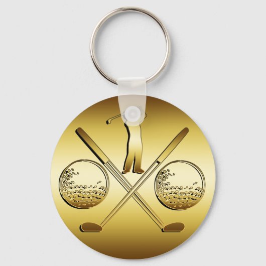 GOLDEN GOLF SLEUTELHANGER (Voorkant)