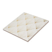 Golden, goud, elegant, , zacht, Art Deco Pat Tegeltje (Zijkant)