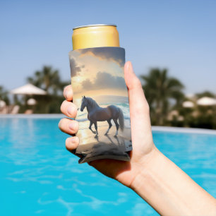 Golden Grace: een Palomino paard op de Sunset Shor