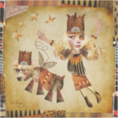 Golden Greta et ses stickers Grizzly Art (Devant)