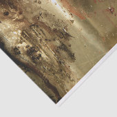 Golden grunge Tissue Paper Tissuepapier (Detail)