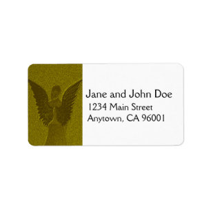 Golden Guardian Angel Etiket