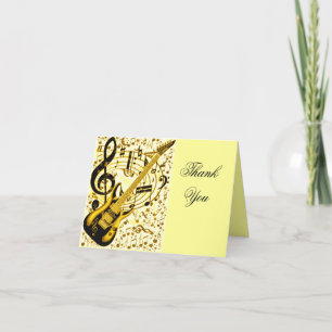 Golden Guitar Bedankkaart