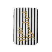 Golden Hallo Beauful Stripes Badmat (Voorkant Verticaal)
