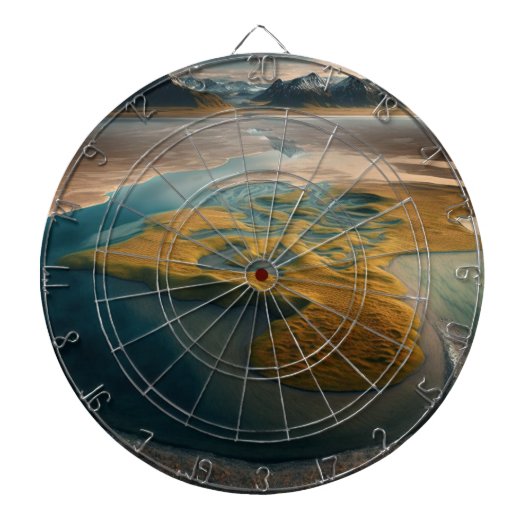 Golden Harmony Dartbord (Voorkant)