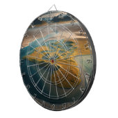 Golden Harmony Dartbord (Voorkant Rechts)