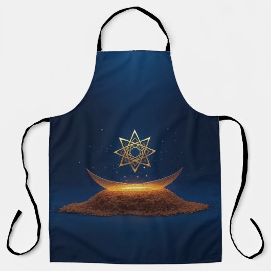 Golden Harmony – Shree Yantra’s Divine Resonance Schort (Voorkant)