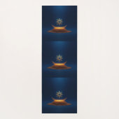Golden Harmony – Shree Yantra’s Divine Resonance Yogamat (Achterkant)