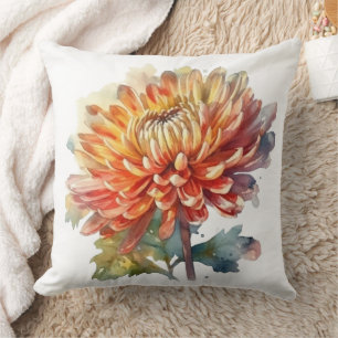 Golden Harvest Chrysanthemum Kussen