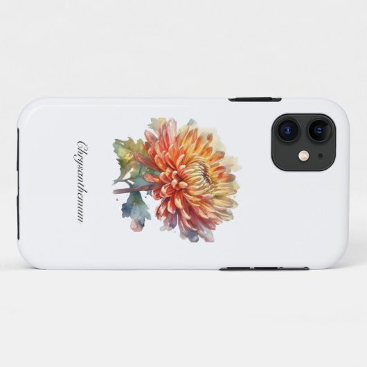 Golden Harvest Chrysanthemum, op maat Case-Mate iPhone Case (Achterkant (horizontaal))