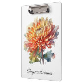 Golden Harvest Chrysanthemum, op maat Klembord (Links)