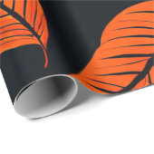 Golden Harvest: Herfstblad Prints Cadeaupapier (Rol Hoek)