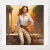 Golden Harvest Sparkling Wijnetiket (Enkel label)