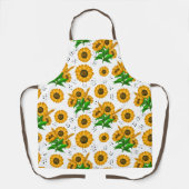 Golden Harvest White Kitchen Schort (Voorkant)