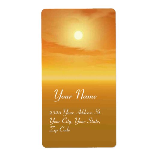 GOLDEN HAZE ETIKET (Voorkant)