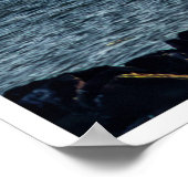 Golden Haze Over Alcatraz Cityscape Wall Art Poster (Hoek)