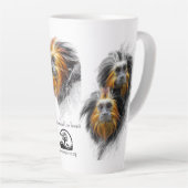 Golden-headed Lion Tamarin Mug by RSCF (Angle droit)