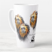 Golden-headed Lion Tamarin Mug by RSCF (Angle gauche)