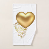 Golden Heart Badhanddoek Set Bad Handdoek (Handdoek)