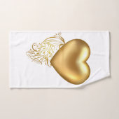 Golden Heart Badhanddoek Set Bad Handdoek (Handdoek)