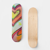 Golden Hearts Skateboard (Recto)