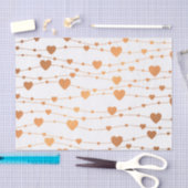 Golden Hearts Tissuepapier (Craft)