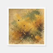 Golden Herfst Harvest Distressed Ink Decoupage Servet (Voorkant)