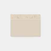 Golden Hieroglyph Lined Elegance Post-it® Notes (Voorkant)