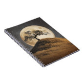 Golden Hill Moonlit Tree Carnet (Côté Droit)