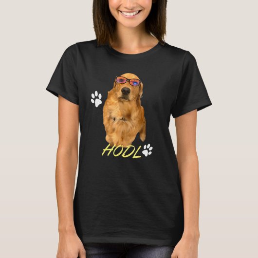 Golden Hodl T-shirt (Voorkant)