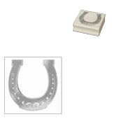 Golden hoefijzer 	rubberstempel (Gestempeld)