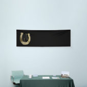 Golden hoefijzer spandoek (Beurs)