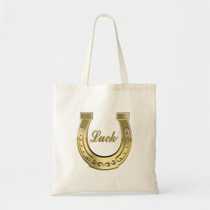 Golden hoefijzer tote bag