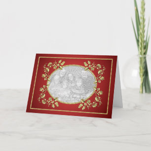 Golden Holly Carte photo