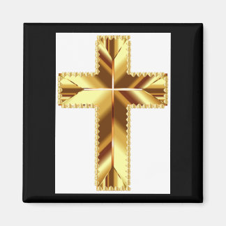 GOLDEN HOLY CROSS MAGNET MAGNEET