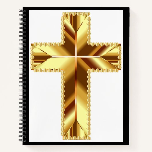 GOLDEN HOLY CROSS NOTITIEBOEK (Voorkant)