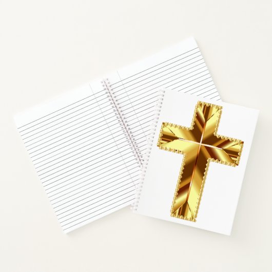 GOLDEN HOLY CROSS NOTITIEBOEK (Binnen)