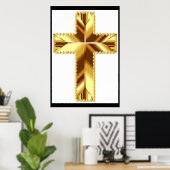 GOLDEN HOLY CROSS POSTER (Thuiskantoor)