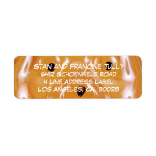 Golden Honey Beer Face Etiket