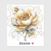 Golden Honey Fairy World – Flowers Sticker (Vel)