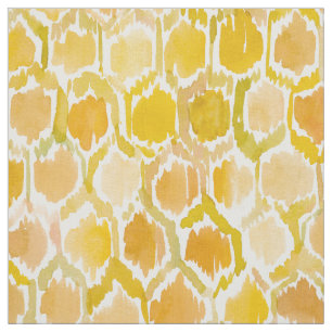 GOLDEN HONEYCOMB Handgeschilde Waterverf Stof