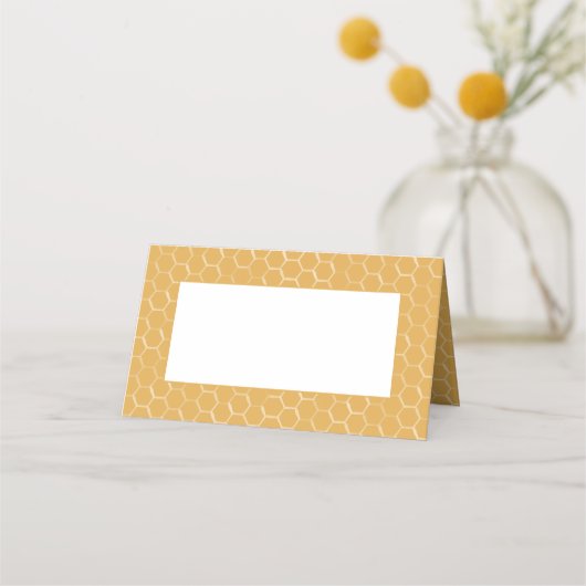 Golden Honeycomb Pattern (Achterkant)