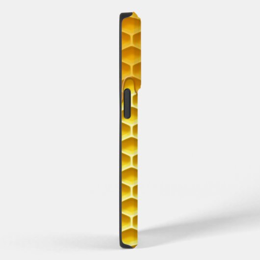 Golden Honingraat met Bijen Klein Case-Mate iPhone Case (Achterkant / Rechts)