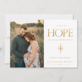 Golden Hope-fotokerstkaart (Voorkant)