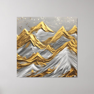 Golden Horizons Canvas Afdruk